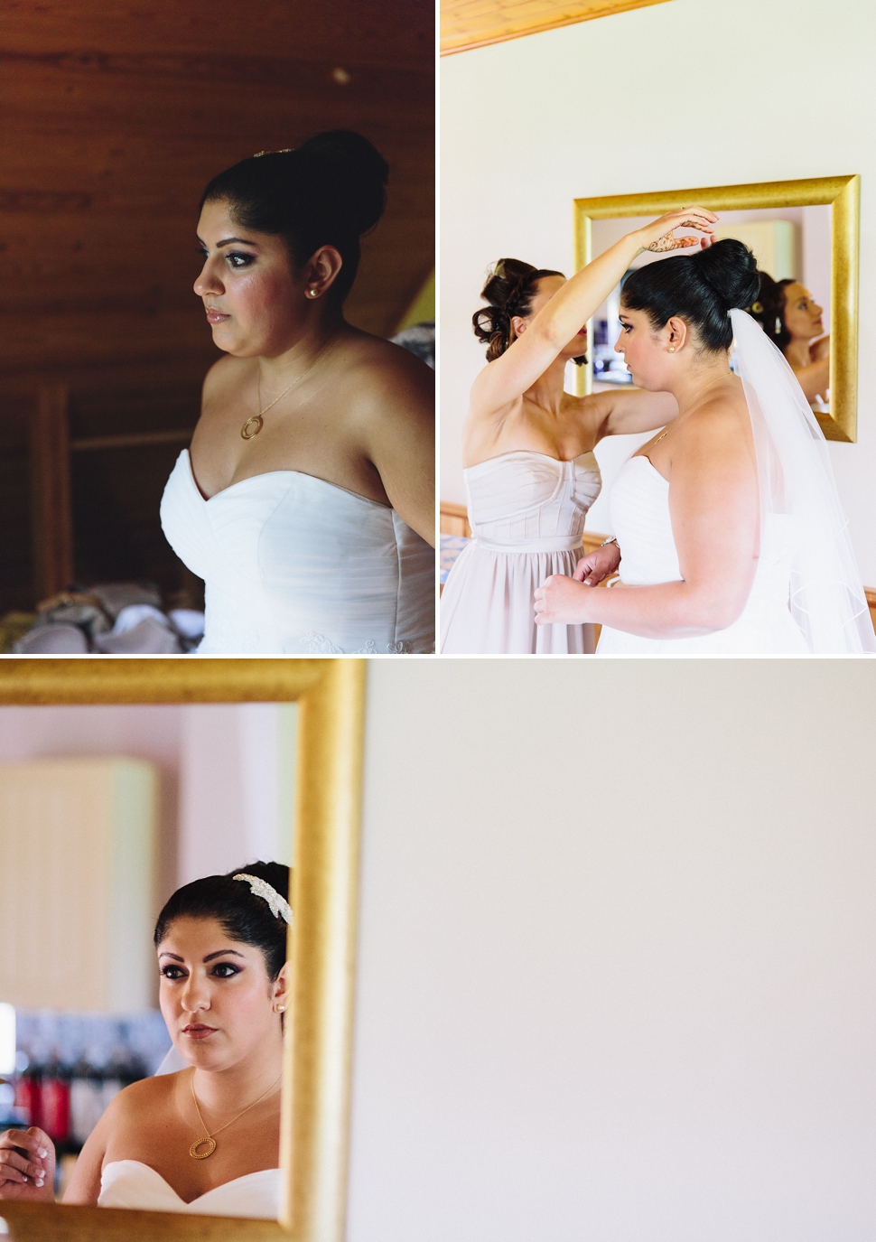 bride getting ready