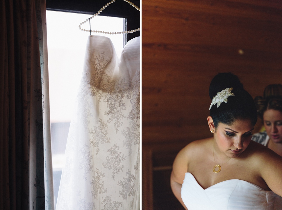 bride getting ready