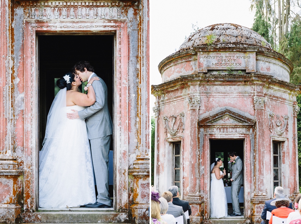 larmer tree wedding ceremony