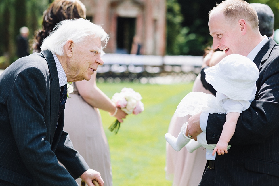 relaxed garden wedding