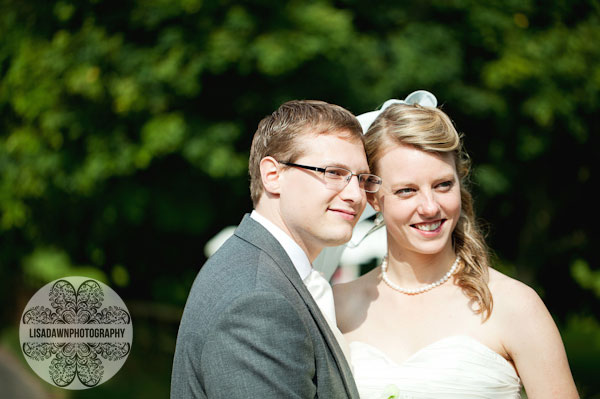 rural Wedding portrait 