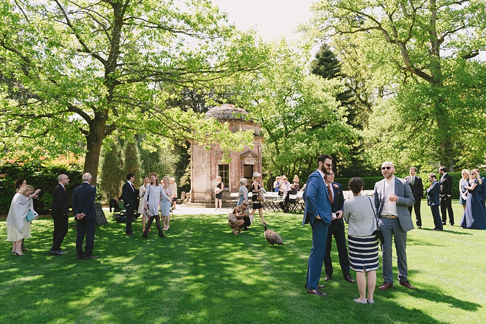 garden wedding ceremony