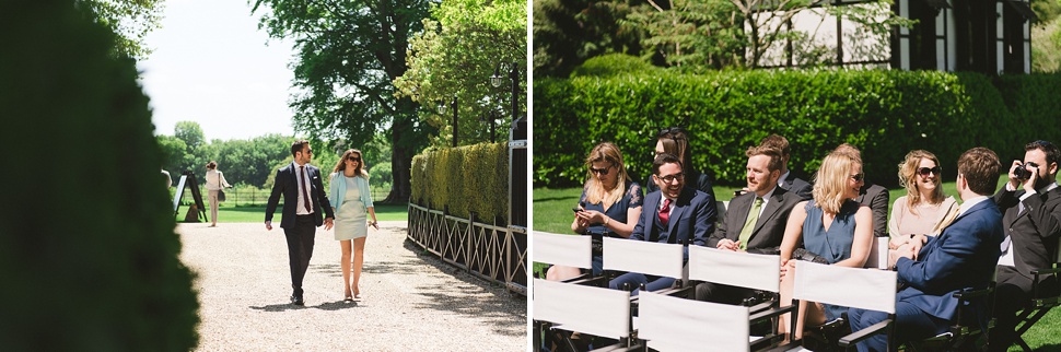 outdoor wedding ceremony