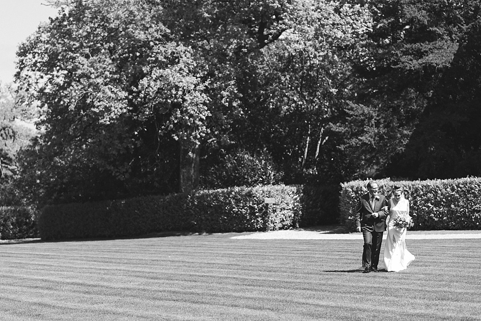 outdoor wedding photo