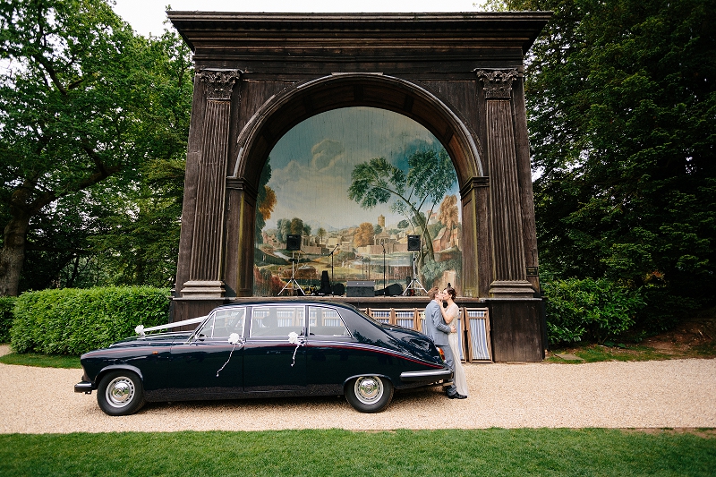 Creative wedding photos larmer tree