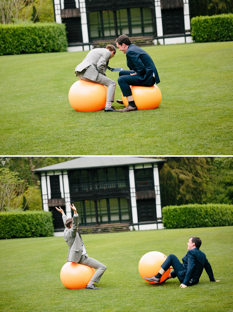 Garden games wedding