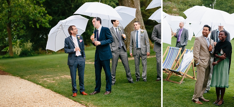 Umbrellas at weddings photo