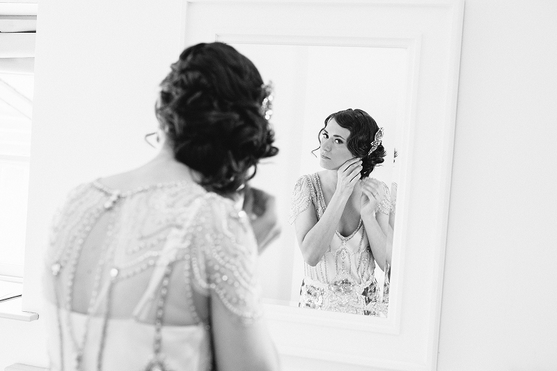 Vintage wedding photo