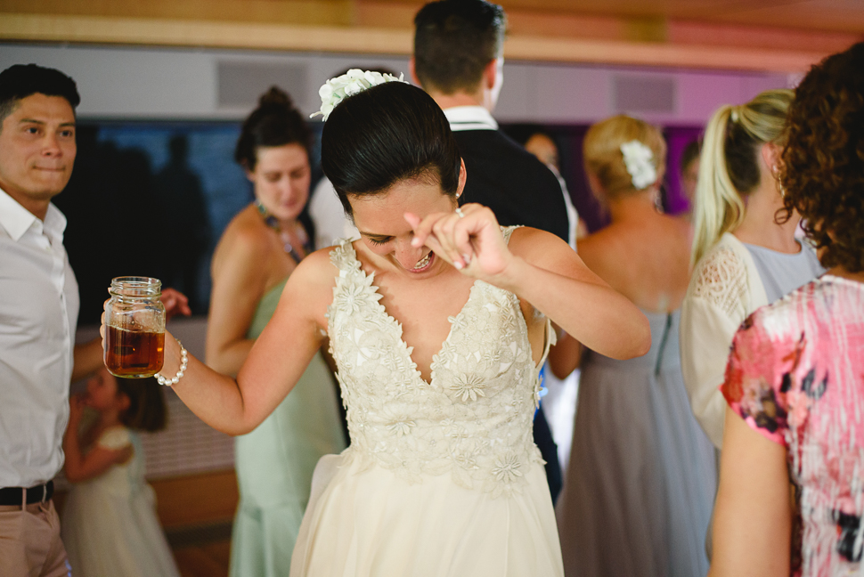 Bride, dancing