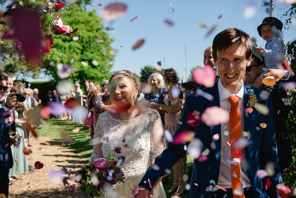 Confetti, Dorset, Wareham, wedding