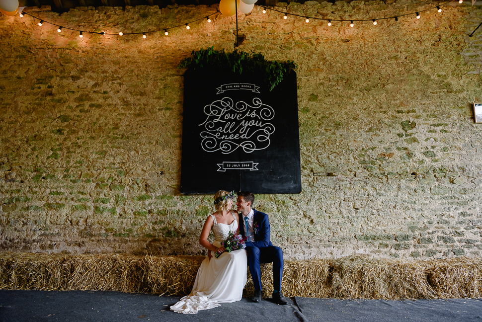 Barn, Court farm wedding, Frome, photographer