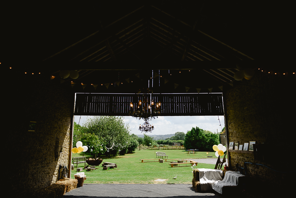 Barn wedding, Court Farm, Frome