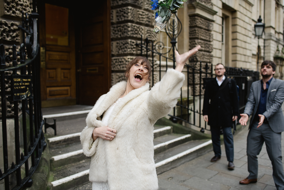 Bouquet Throw, Bride, documentary