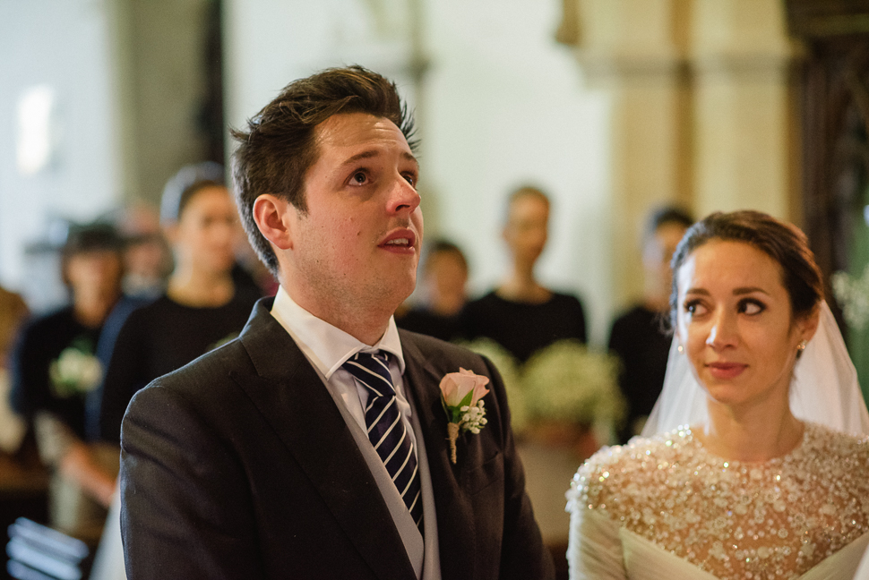 Groom tears, Oxford Wedding