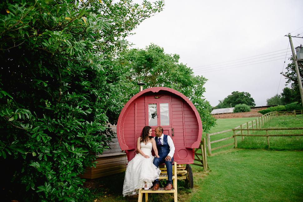 Gypsy caravan, Huntstile Organic Farm