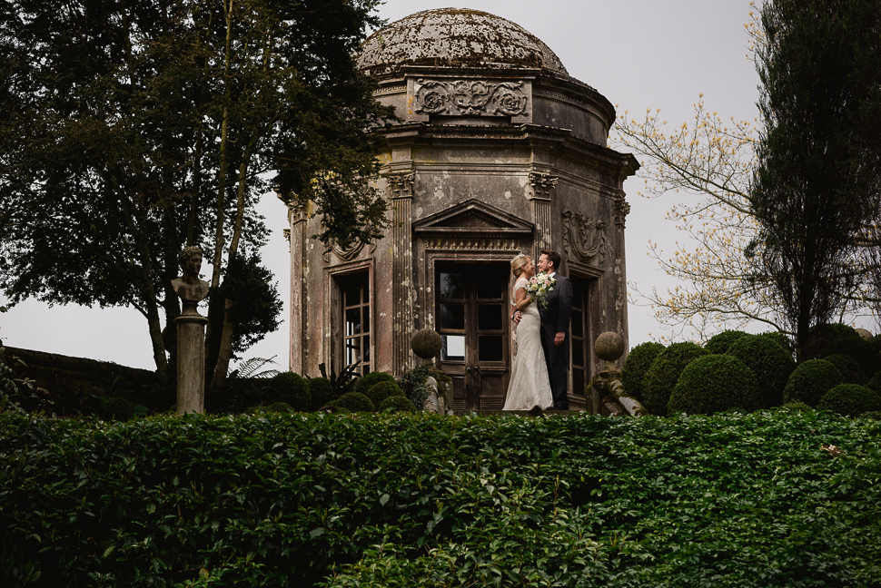 Larmer Tree Gardens, Roman temple, Wedding Photo