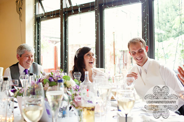 Wedding speeches at stanwell house