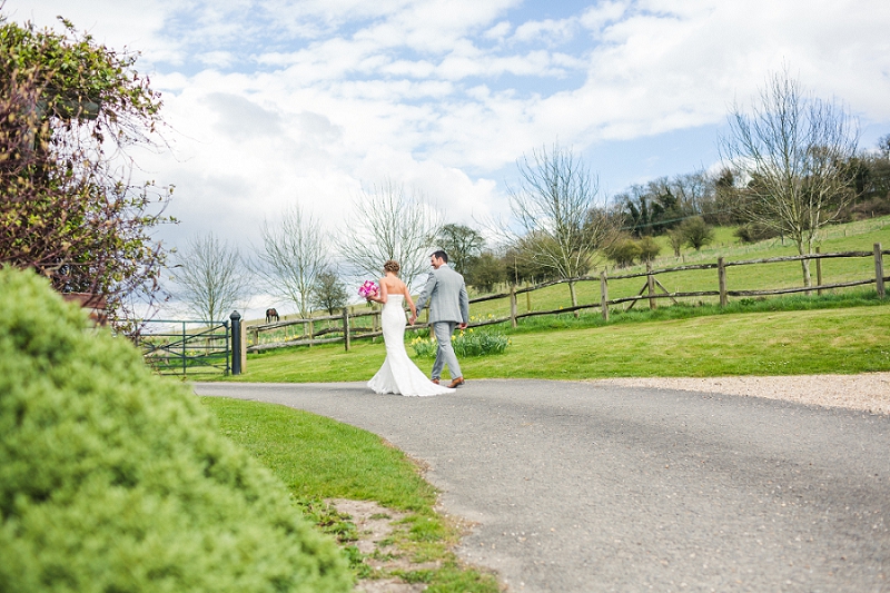 Upwaltham Barns wedding