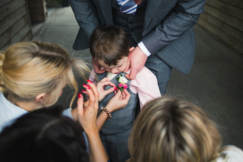 page boy buttonhole