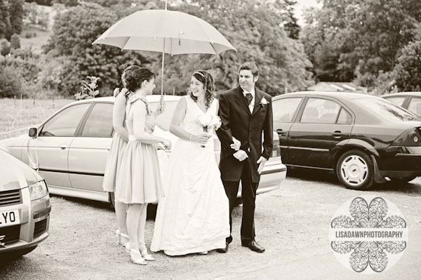 rain on wedding day