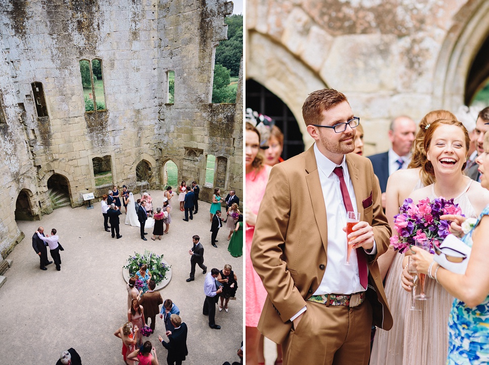 castle ruins wedding