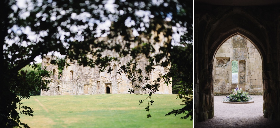 english castle wedding