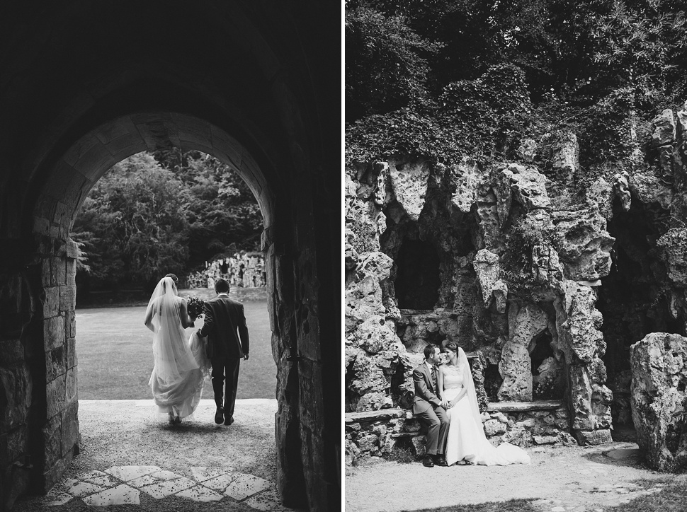 Grotto wedding photo