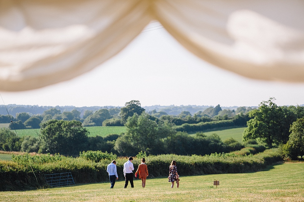 marquee wedding photo