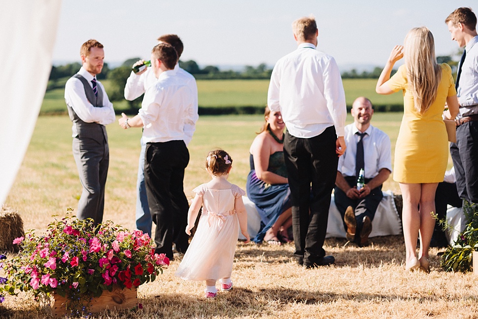 natural wedding photo