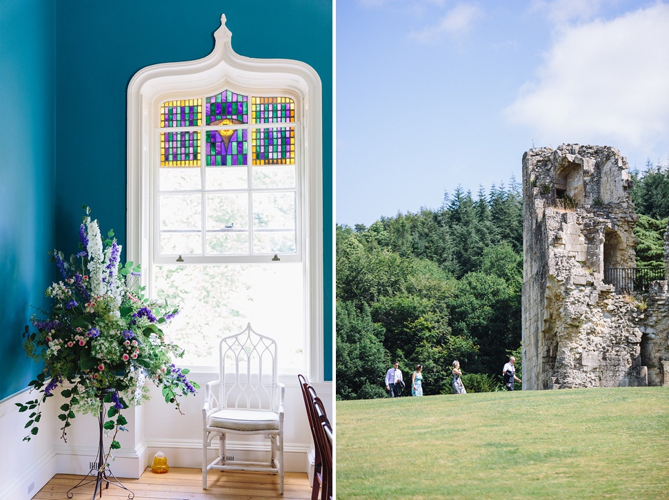 Old wardour castle wedding