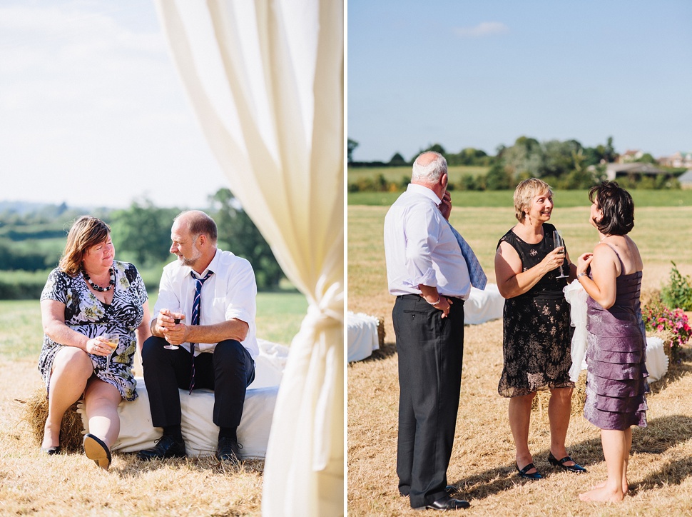 relaxed dorset wedding