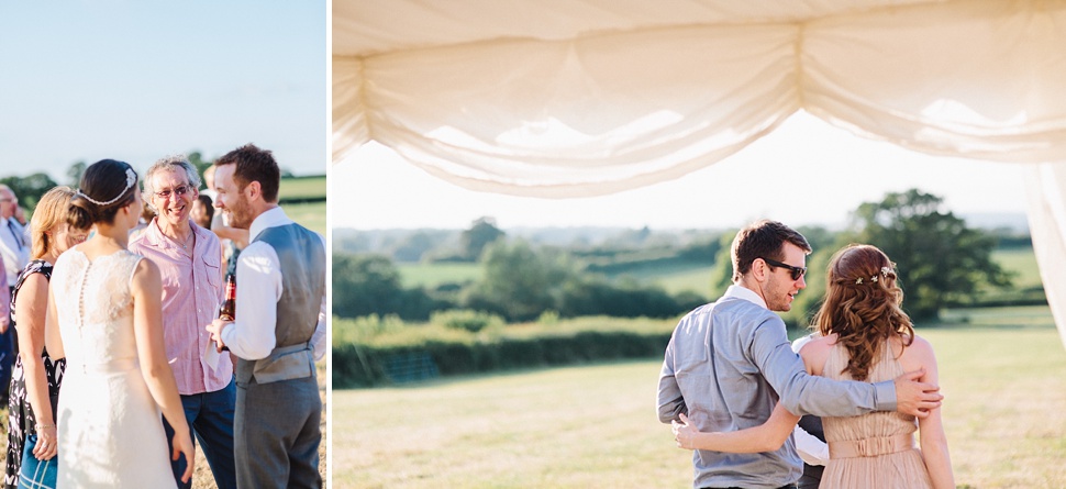 summer wedding dorset