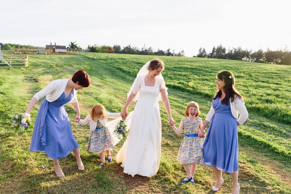 fun farm wedding