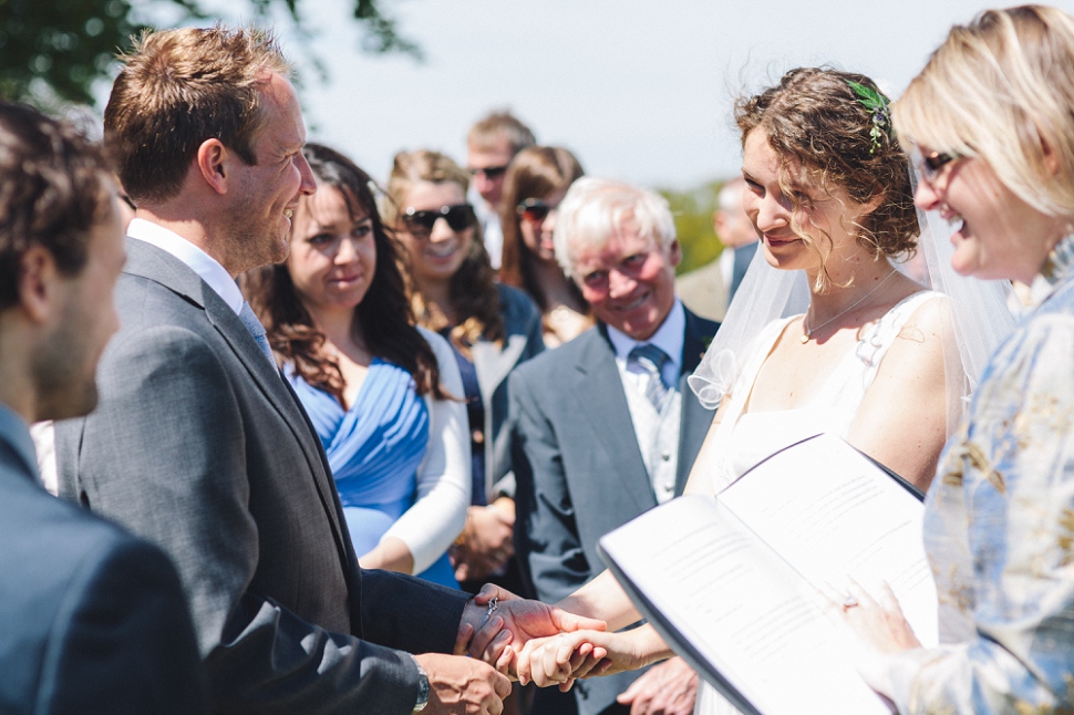 outdoor wedding photo