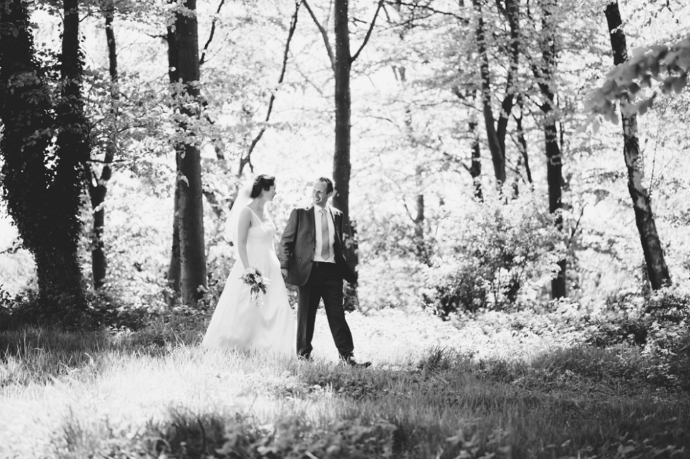 woodland wedding photography