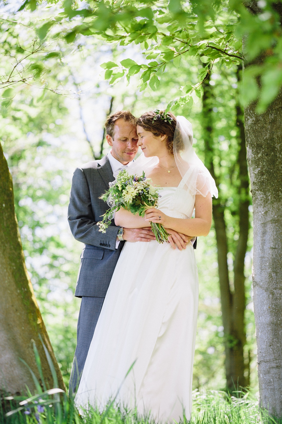 woodland wedding photography