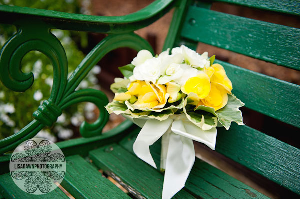 yellow Wedding bouquet